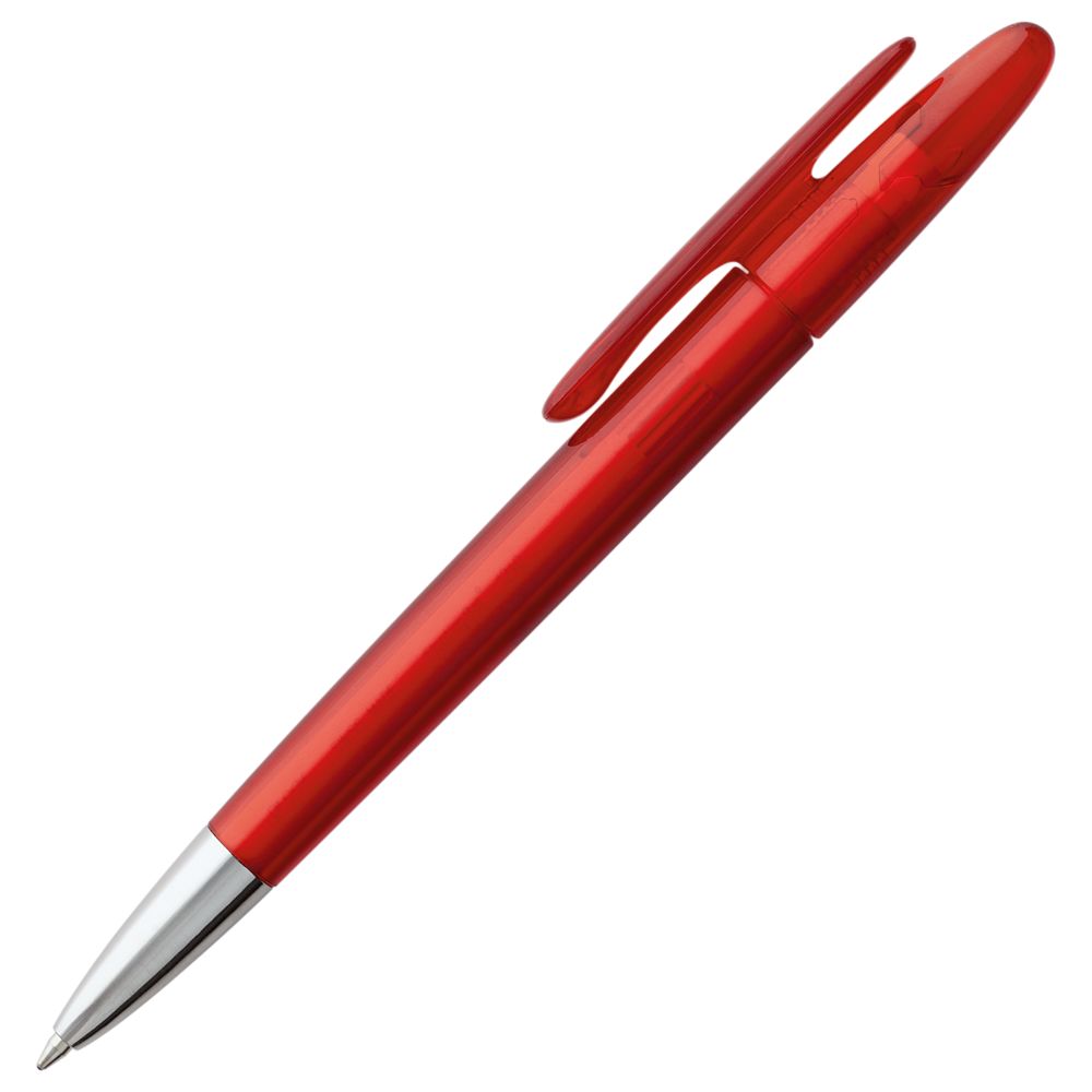 Ручка шариковая Prodir DS5 TTC, красная фото на сайте Print Logo.