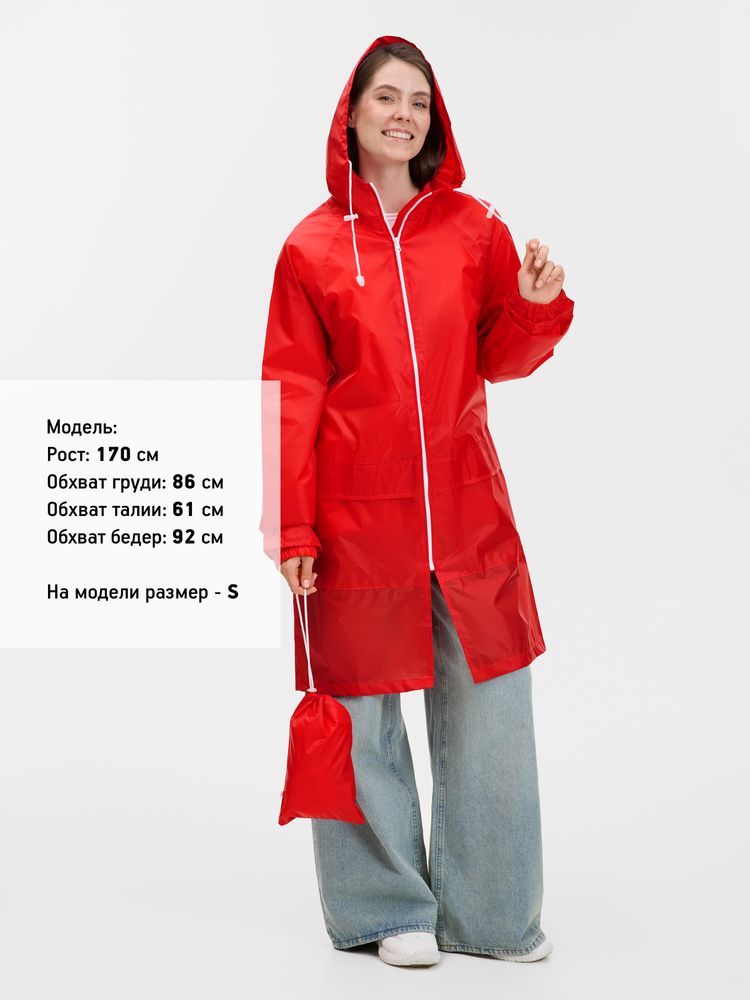 Дождевик Rainman Zip Pro красный, размер XL