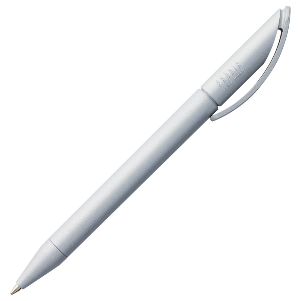 Ручка шариковая Prodir DS3 TVV, серебристый металлик фото на сайте Print Logo.