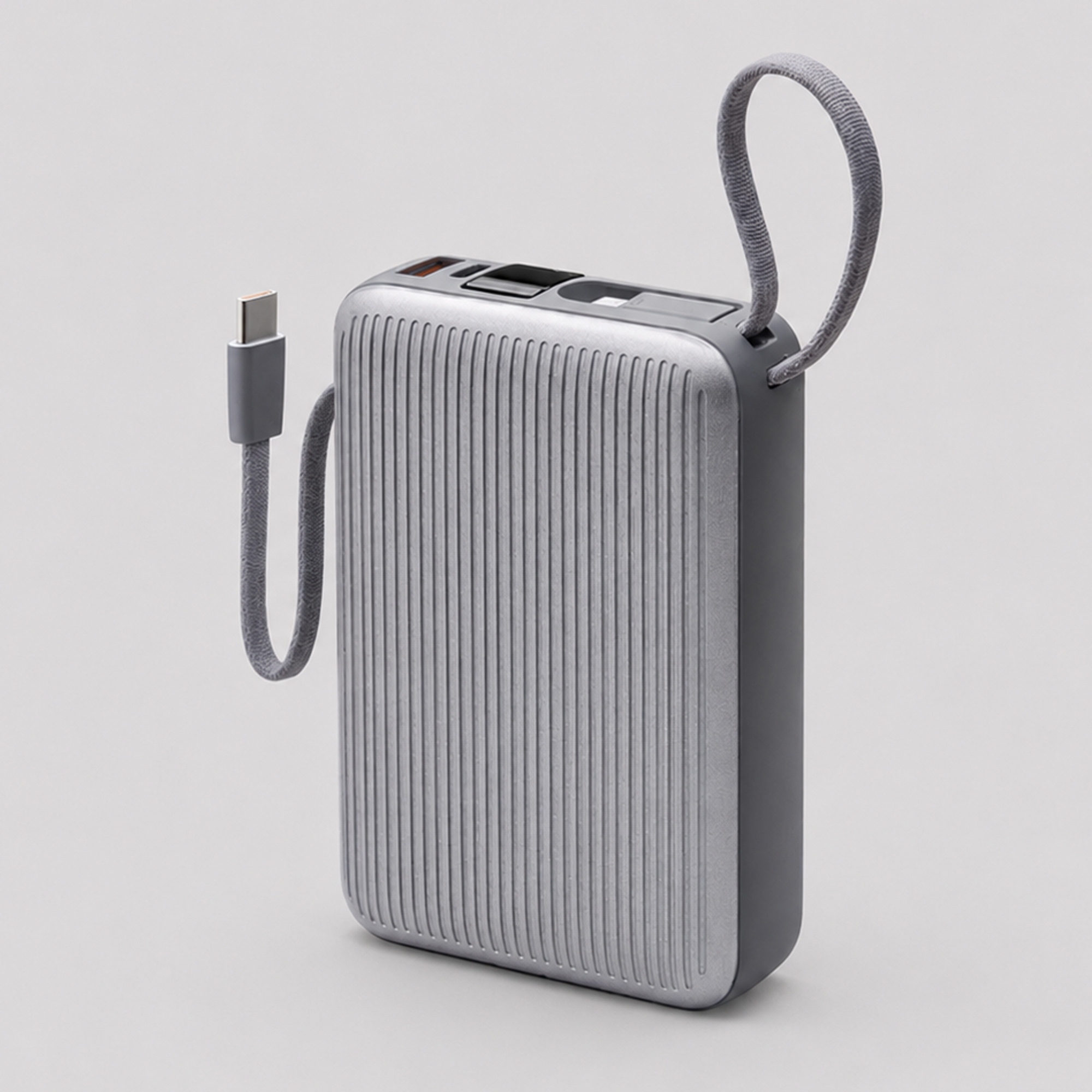 Внешний АКБ NRG Turbo Cable 20000 mAh, 22,5Вт с логотипом Deppa | Print Logo