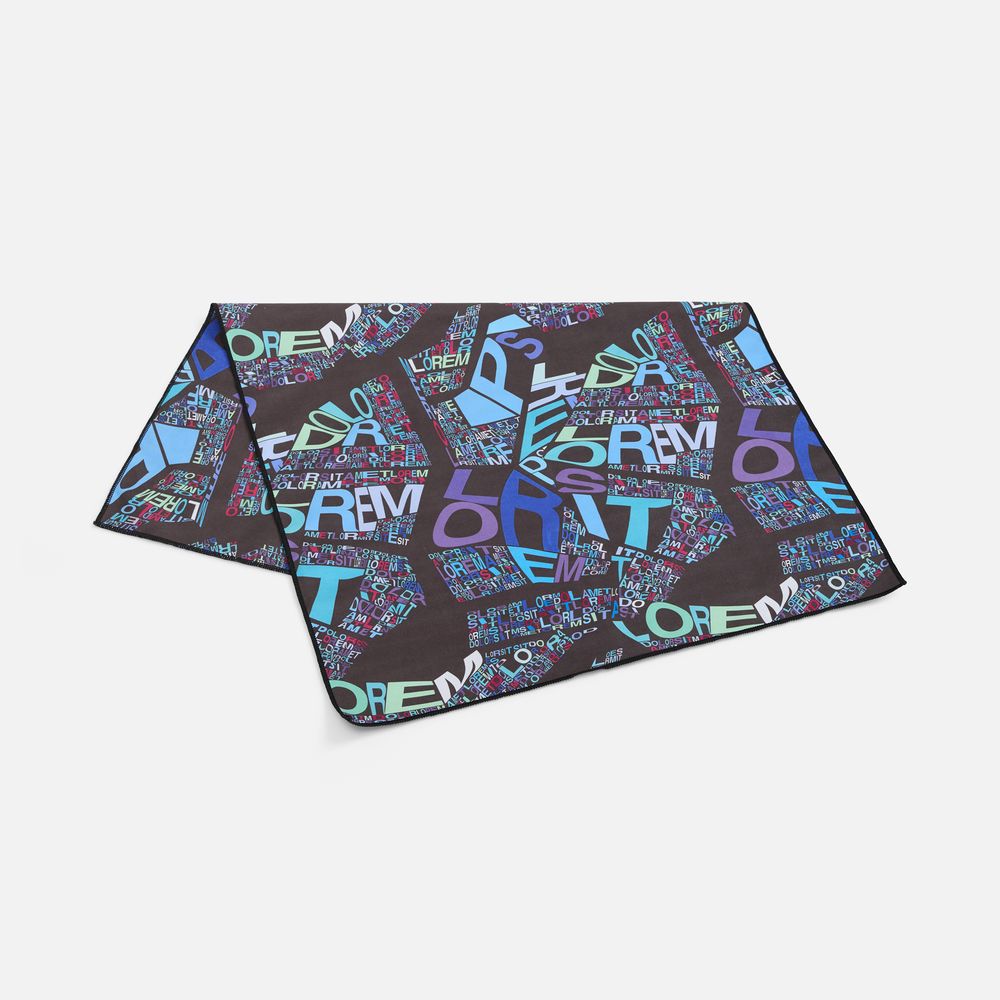 Полотенце спортивное Evince Duo XL с полной запечаткой на заказ фото на сайте Print Logo.