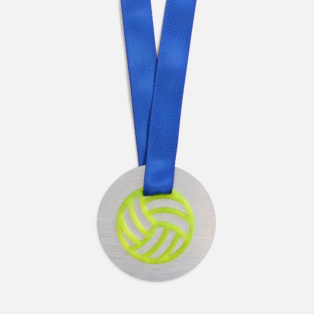 Медаль-конструктор Fundo с 3D-подвеской Sport — пример нанесения логотипа () | Print Logo