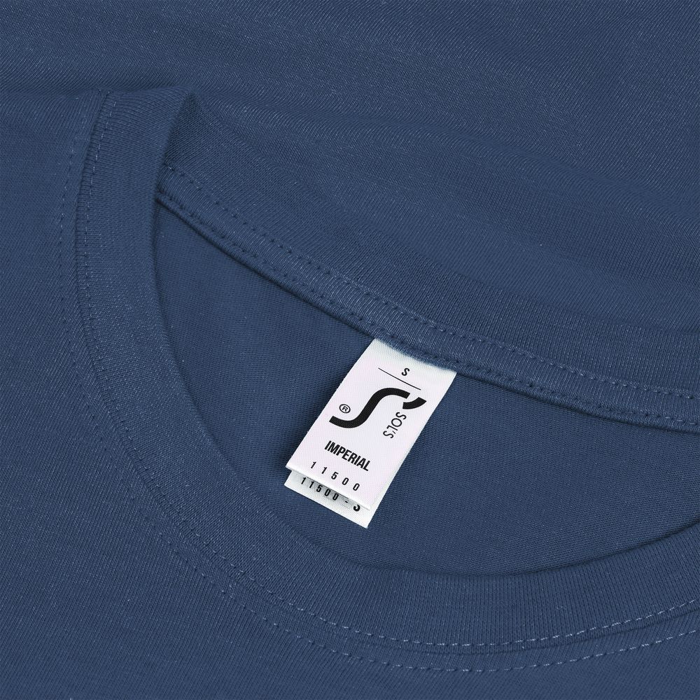 Футболка Imperial 190 синяя (джинс), размер 5XL