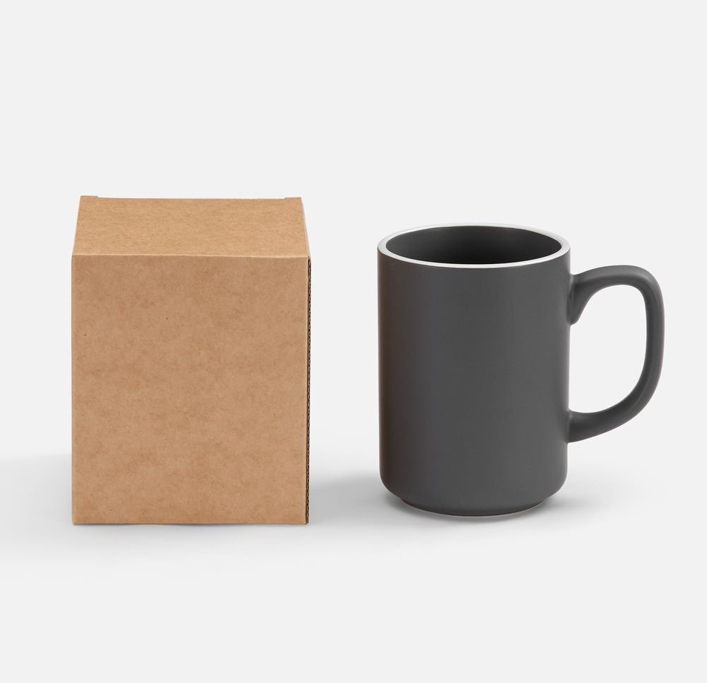 Коробка для кружки Mugful с печатью на заказ — пример нанесения логотипа () | Print Logo