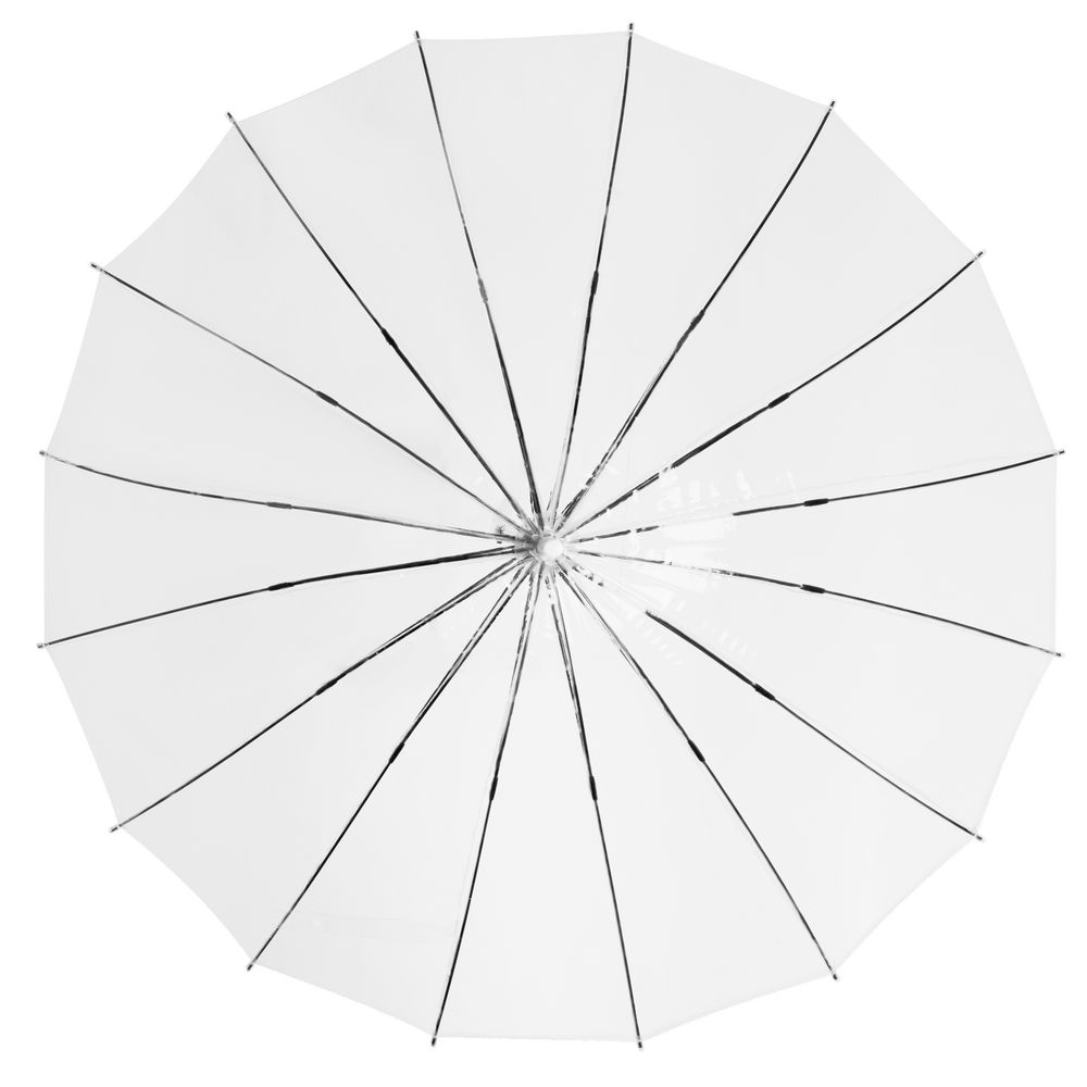 Прозрачный зонт-трость Clear 16 фото на сайте Print Logo.