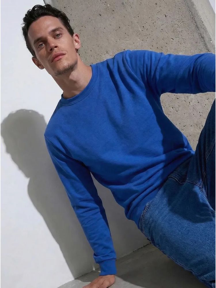 Свитшот Basic, синий, размер XXL