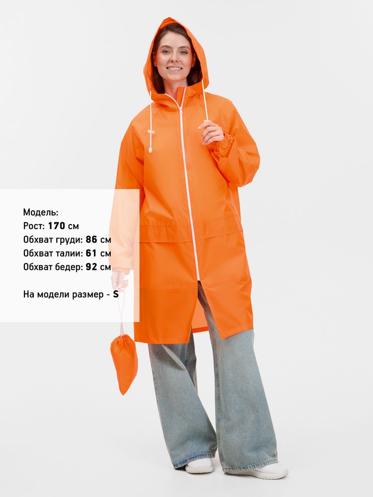 Дождевик Rainman Zip Pro оранжевый неон, размер M