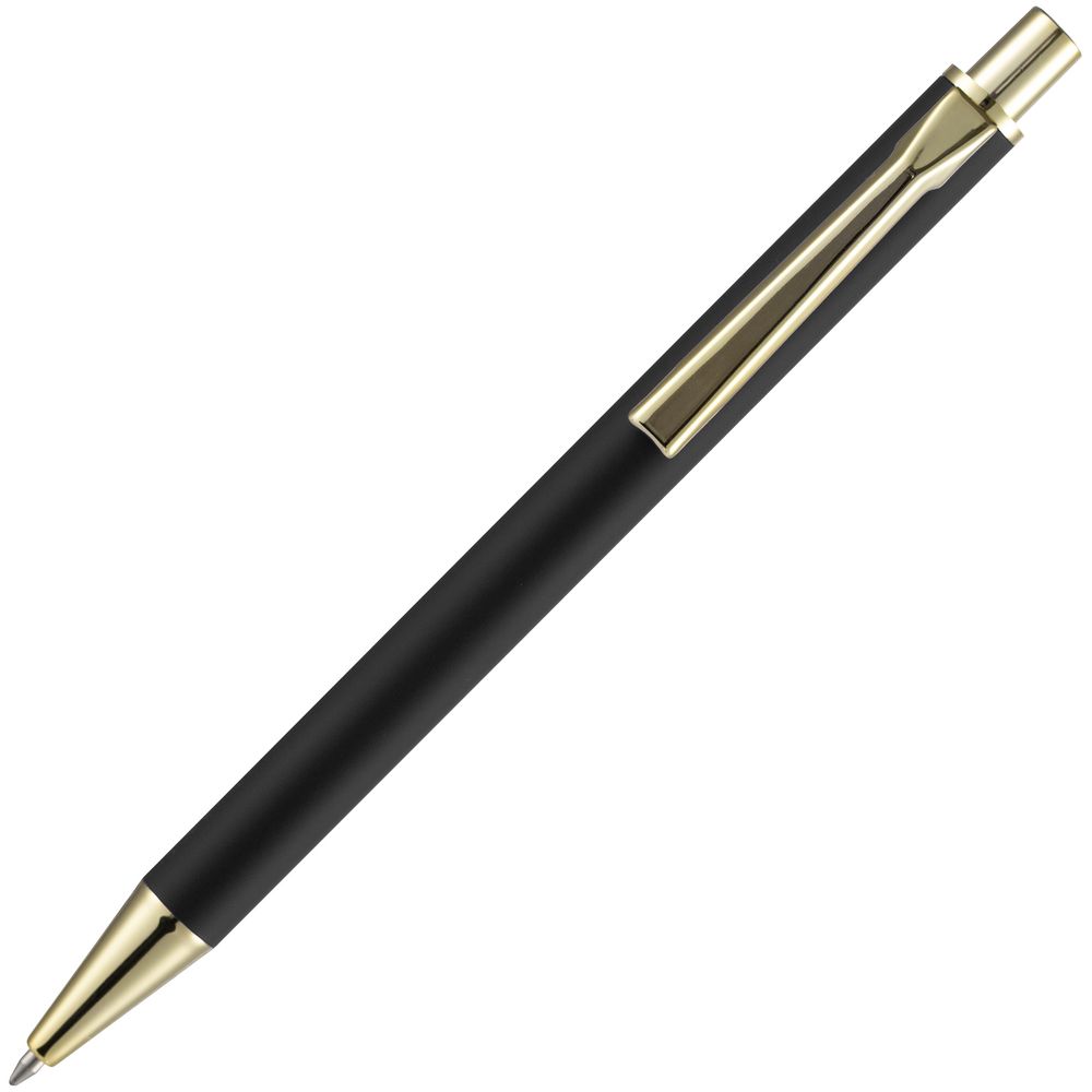 Ручка шариковая Lobby Soft Touch Gold фото на сайте Print Logo.