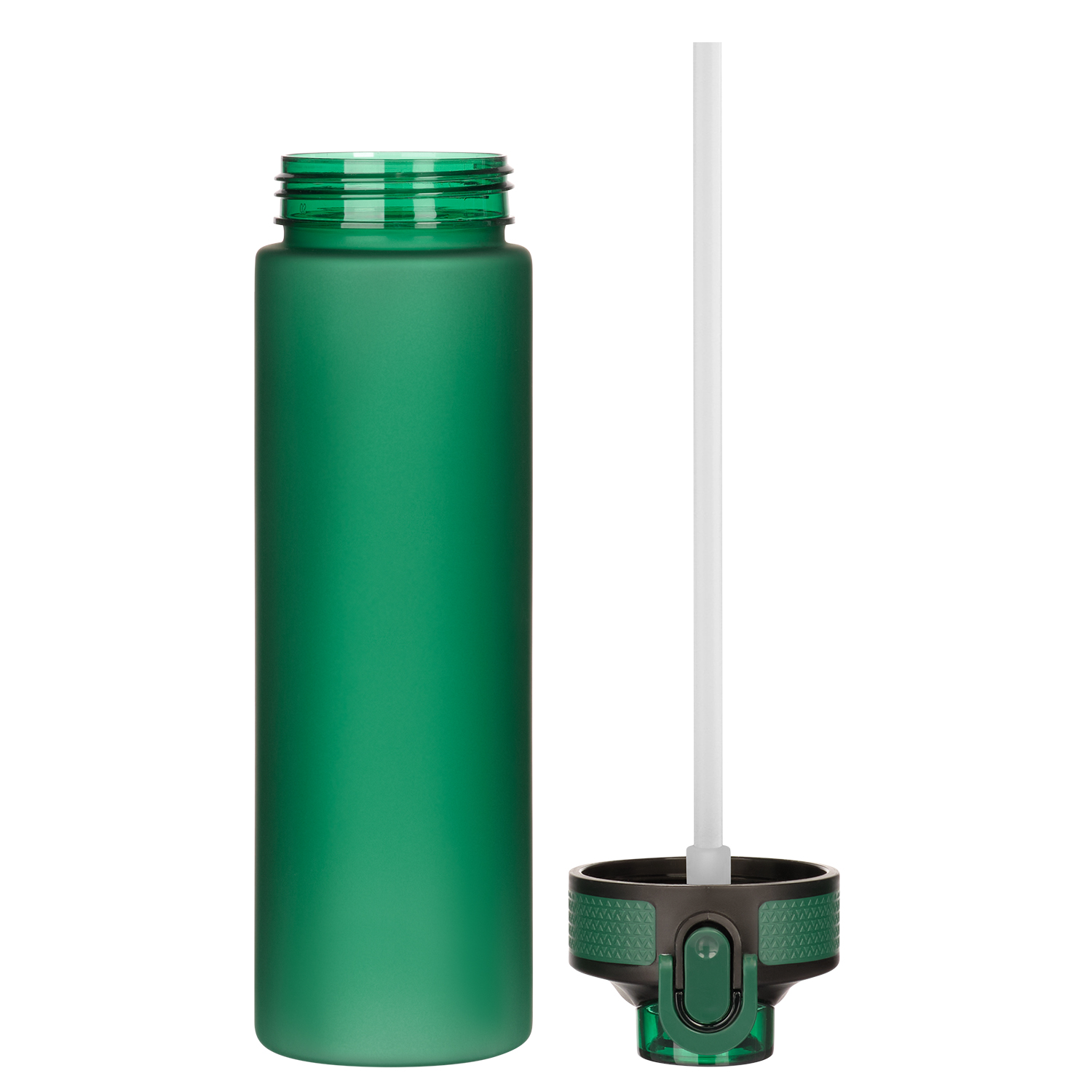 Бутылка для воды Флип (Flip), темно-зеленая