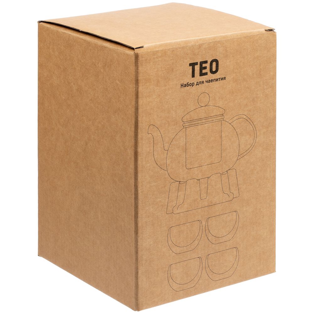 Чайный набор на 4 персоны Teo фото на сайте Print Logo.