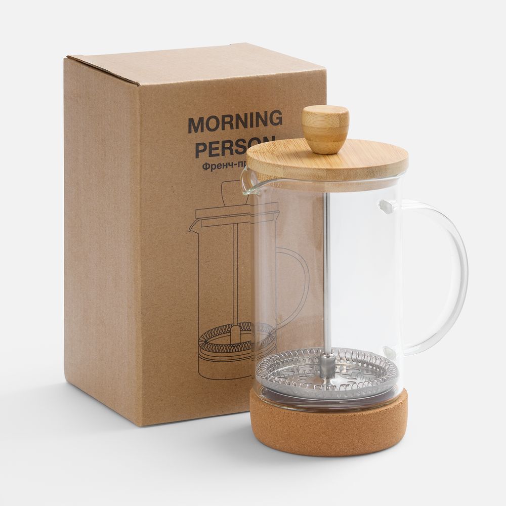 Френч-пресс Morning Person фото на сайте Print Logo.