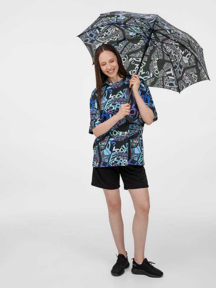 Зонт-трость с полной запечаткой на заказ