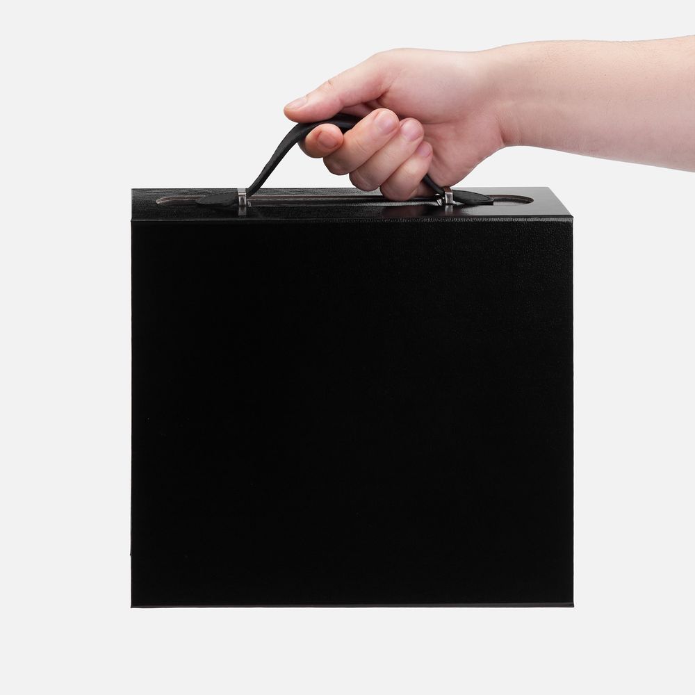 Коробка складная Holdfold, S — пример нанесения логотипа () | Print Logo