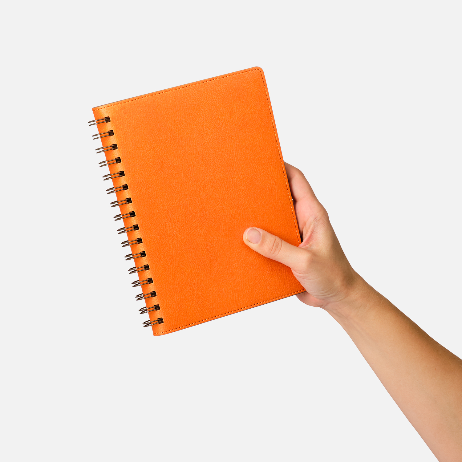 Ежедневник Виста (Vista) недатированный, оранжевый/коричневый