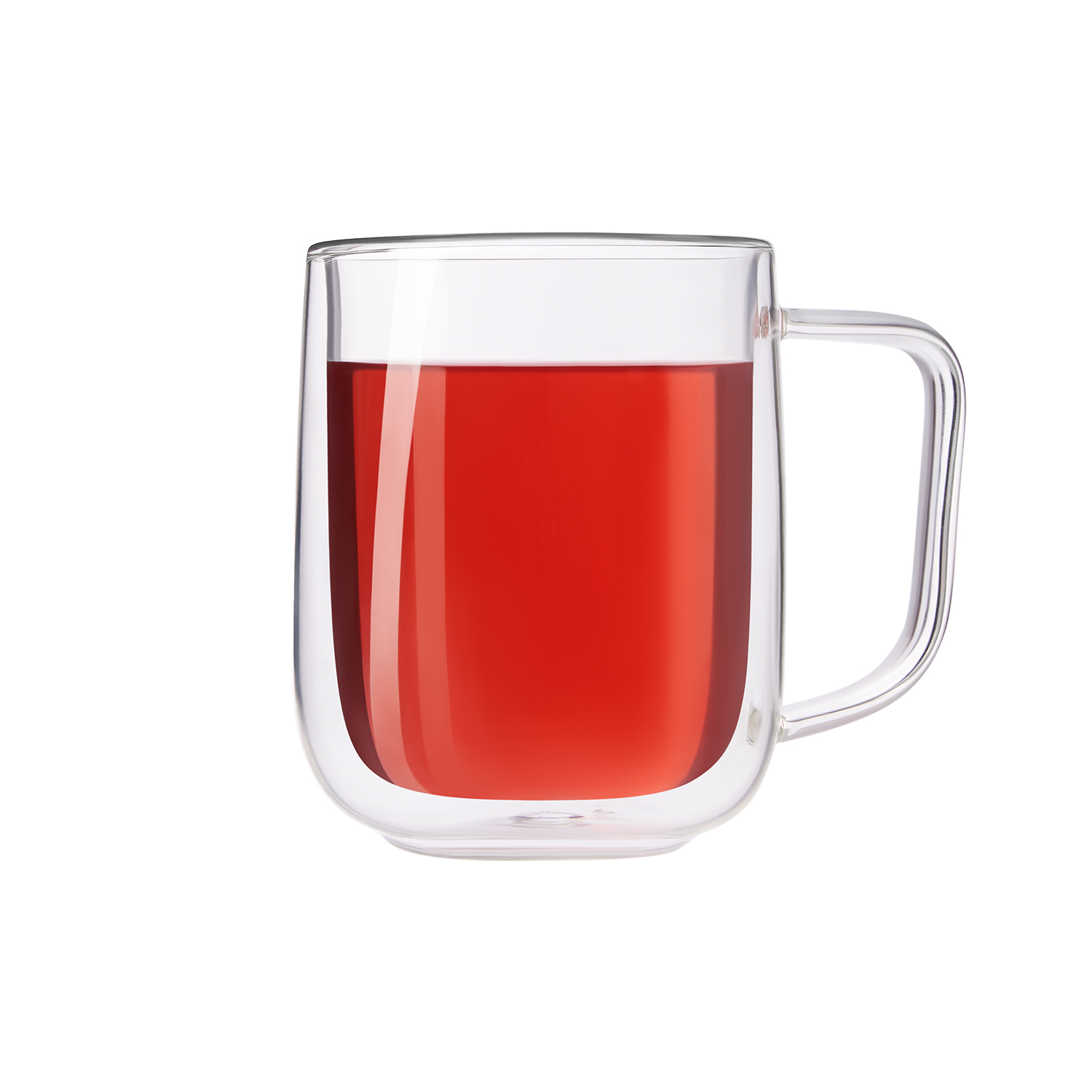 Кружка стеклянная с двойными стенками Viora