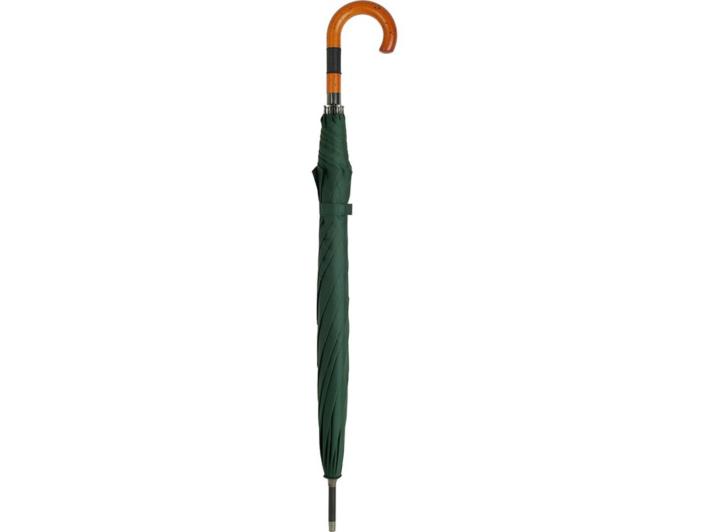 Зонт-трость 4132 Fop с деревянной ручкой, полуавтомат, нейви