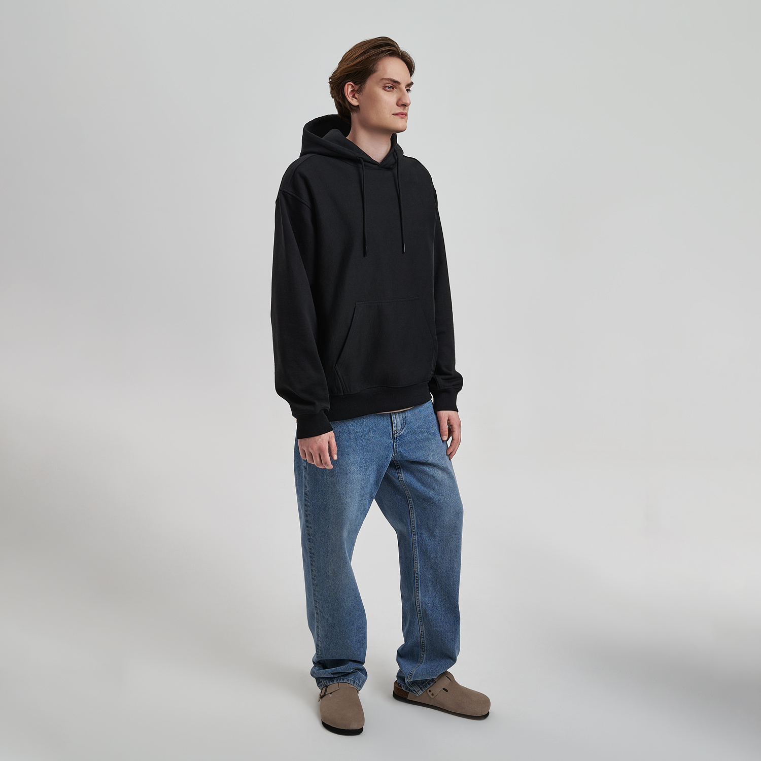 Худи релакс унисекс Адвенче (Adventure), черный, размер 3XL/4XL