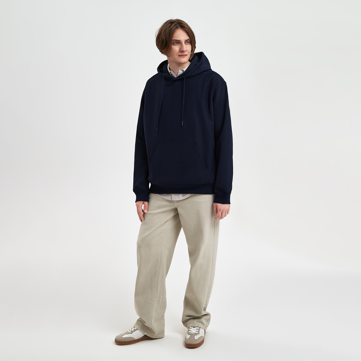 Худи релакс унисекс Адвенче (Adventure), темно-синий, размер 3XL/4XL