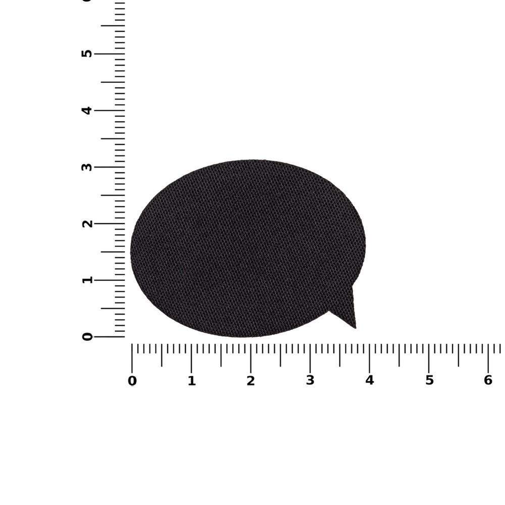 Наклейка тканевая Lunga Bubble, M фото в интернет-магазине Print Logo.