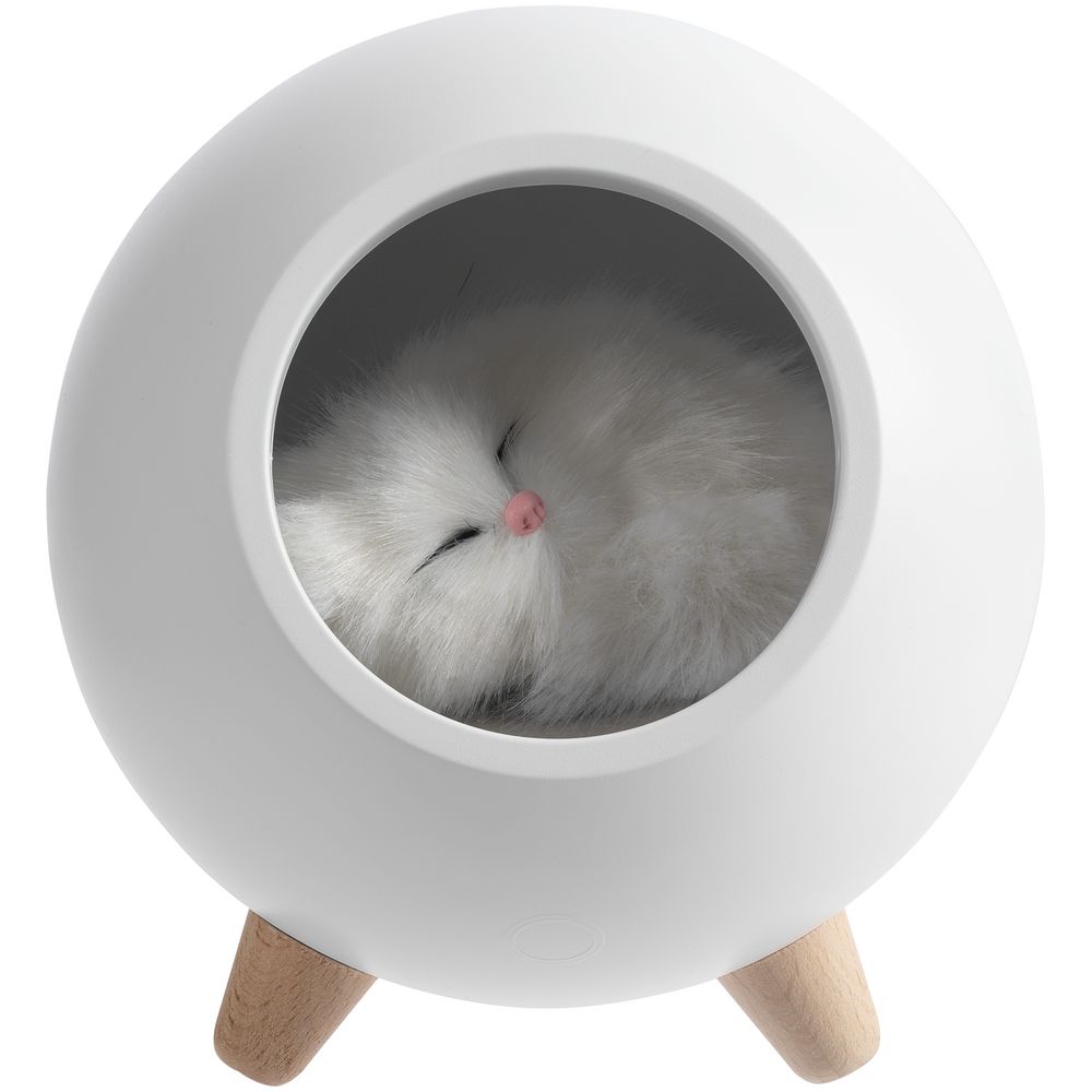 Беспроводная лампа-колонка Right Meow фото на сайте Print Logo.