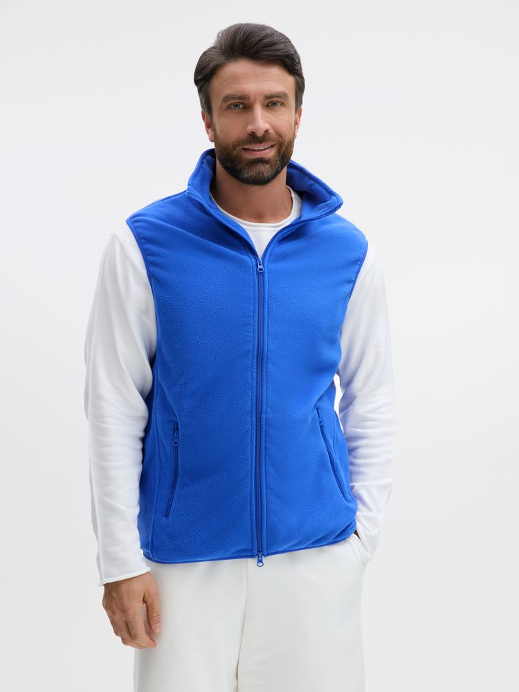 Жилет флисовый унисекс Ben Mac, синий, размер XXL