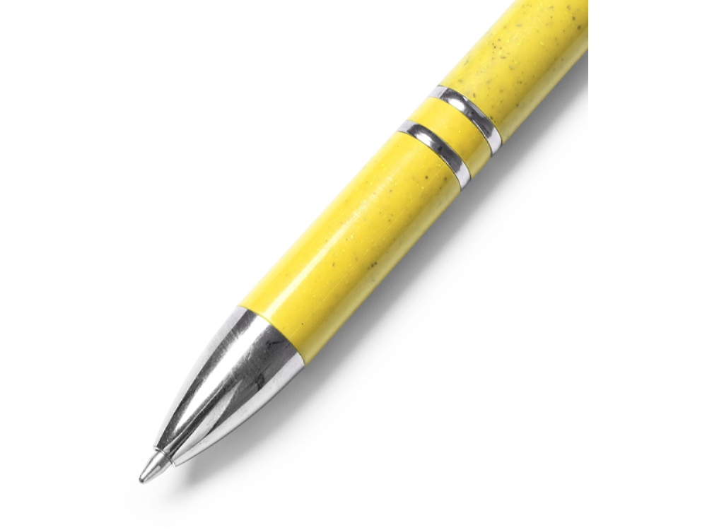 Ручка шариковая HAYEDO из пшеничного волокна, желтый