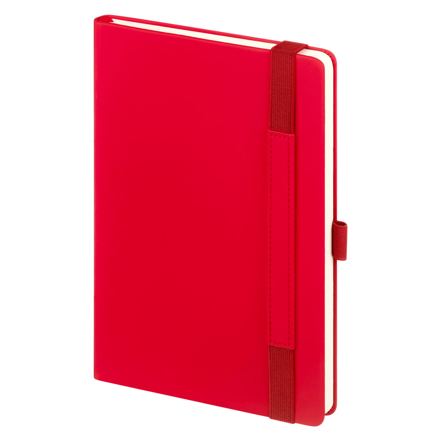 Ежедневник Альфа (Alpha) недатированный, красный/серый