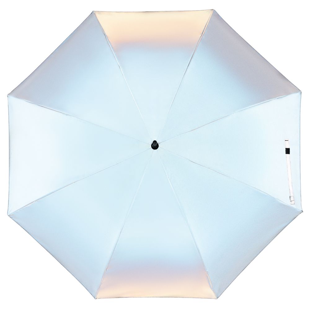 Зонт-трость Manifest со светоотражающим куполом фото на сайте Print Logo.
