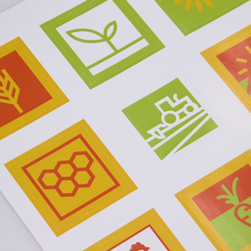 Стикерпак бумажный Industry