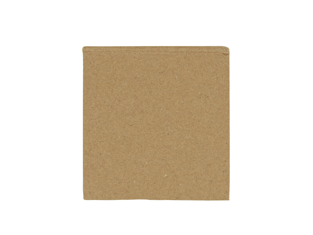 Блок для записей BOSCO в обложке из переработанного картона, бежевый