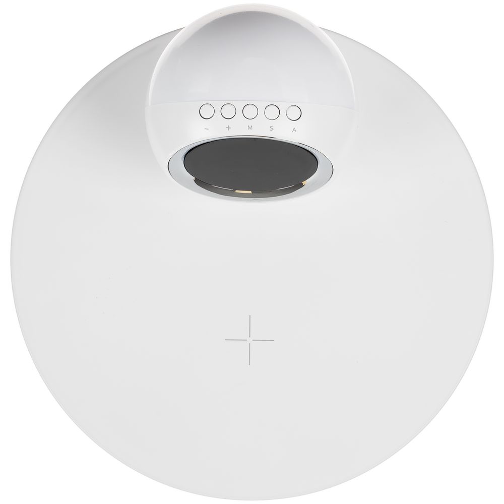 Станция беспроводной зарядки с часами и подсветкой GlobeBee фото на сайте Print Logo.