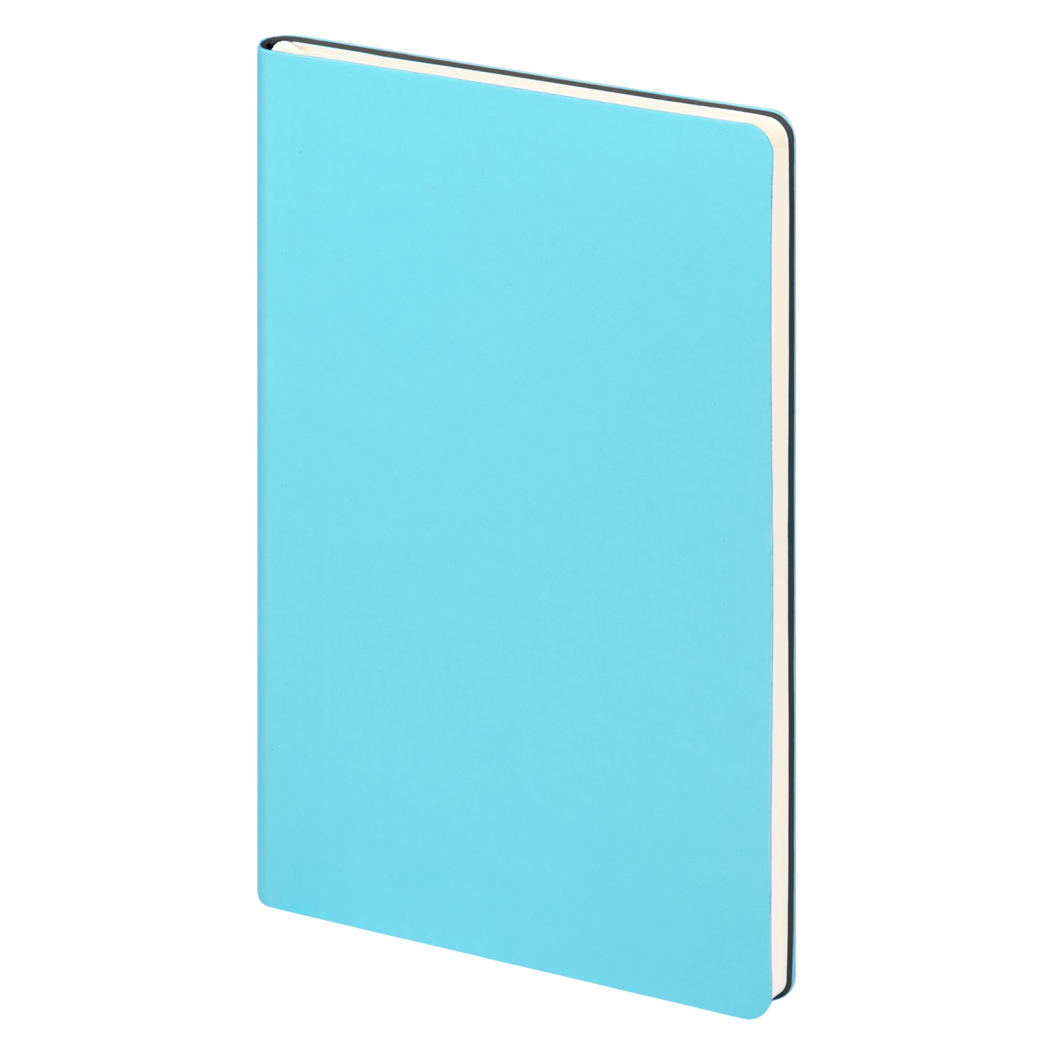 Ежедневник Спарк (Spark) недатированный, лазурный (без упаковки, без стикера, с серой подложкой)