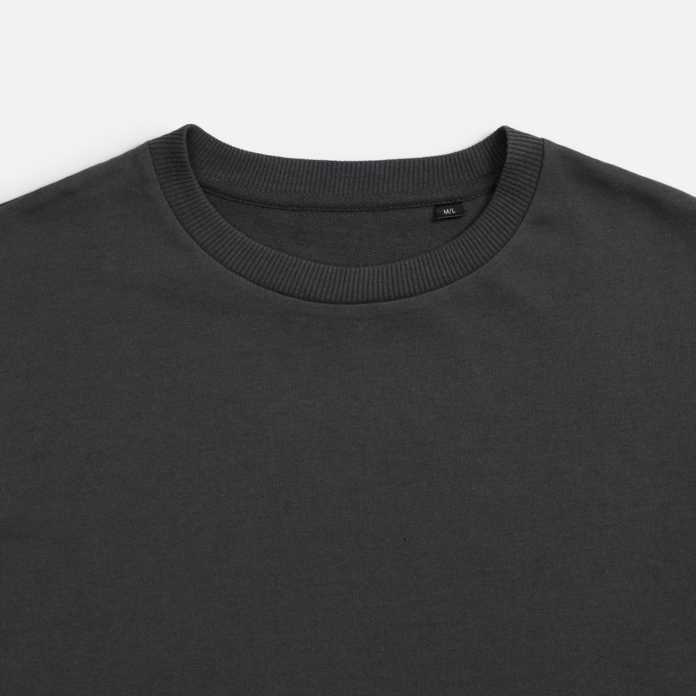 Футболка унисекс Durington, темно-серая (графит), размер XS/S