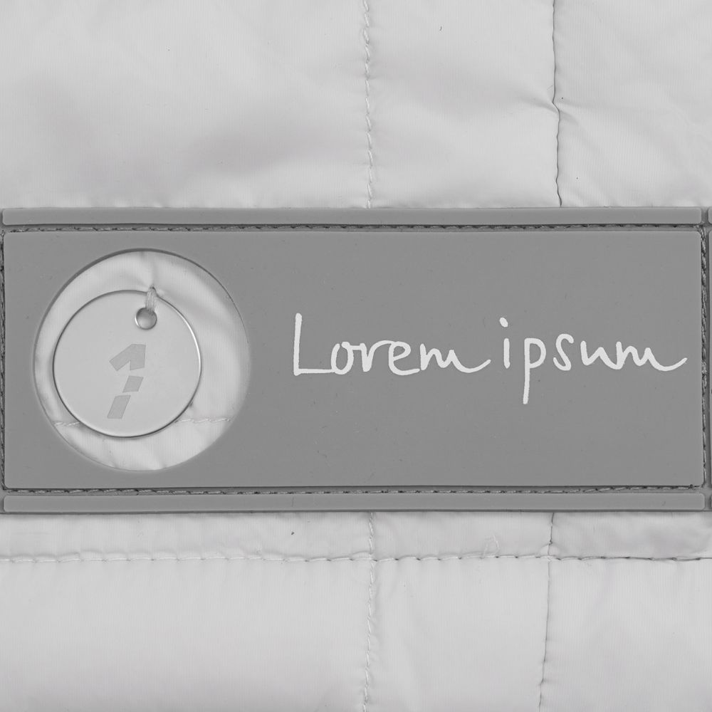 Лейбл из ПВХ с вырубкой «Круг»