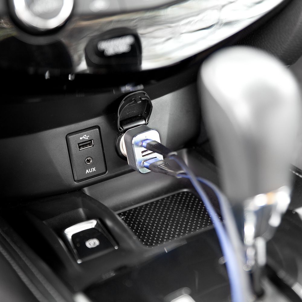 Автомобильное зарядное устройство Branchy с разъемом Type-C фото на сайте Print Logo.