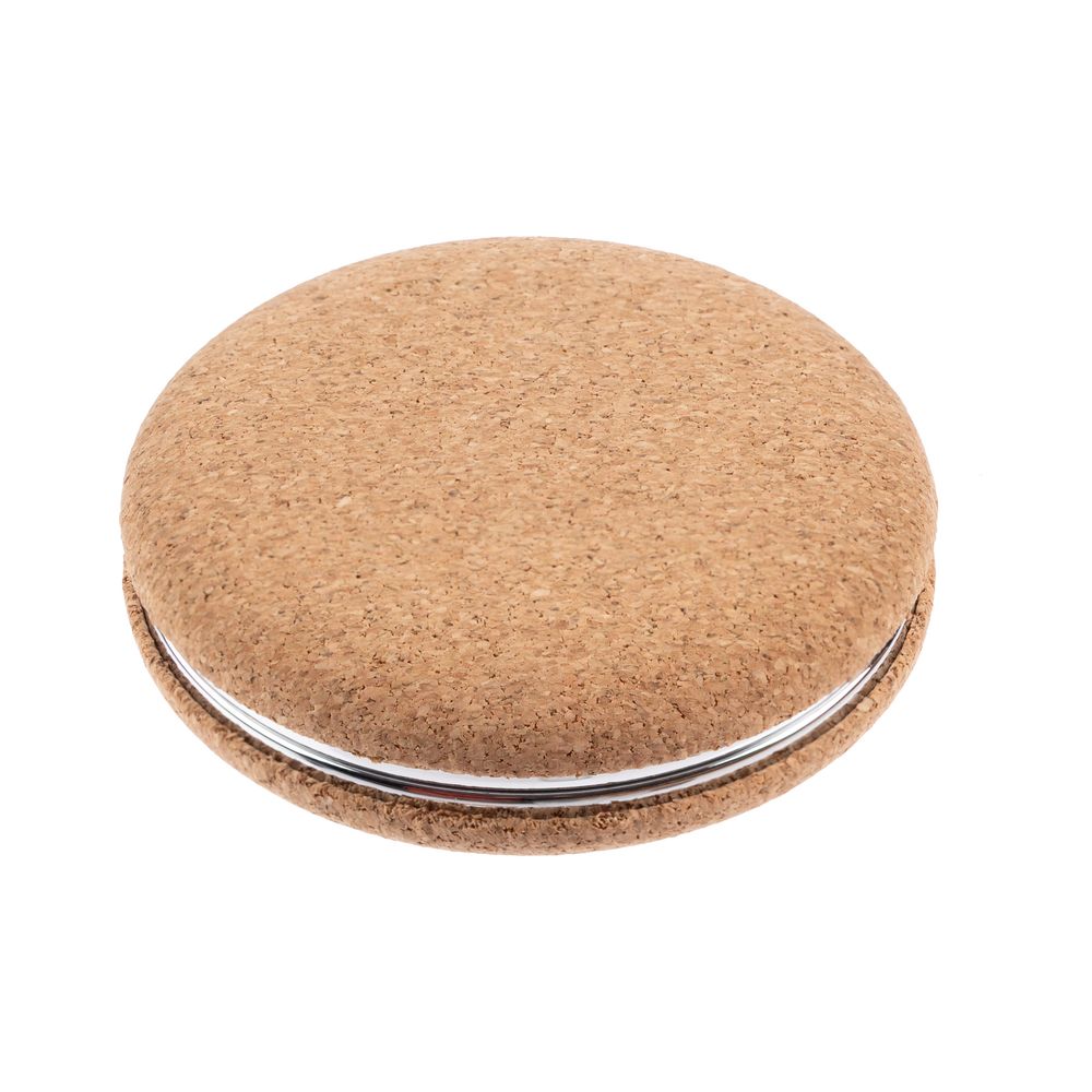 Зеркало карманное Corkness с логотипом  | Print Logo