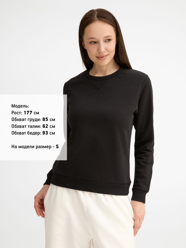 Толстовка женская Sully Women, черная, размер L