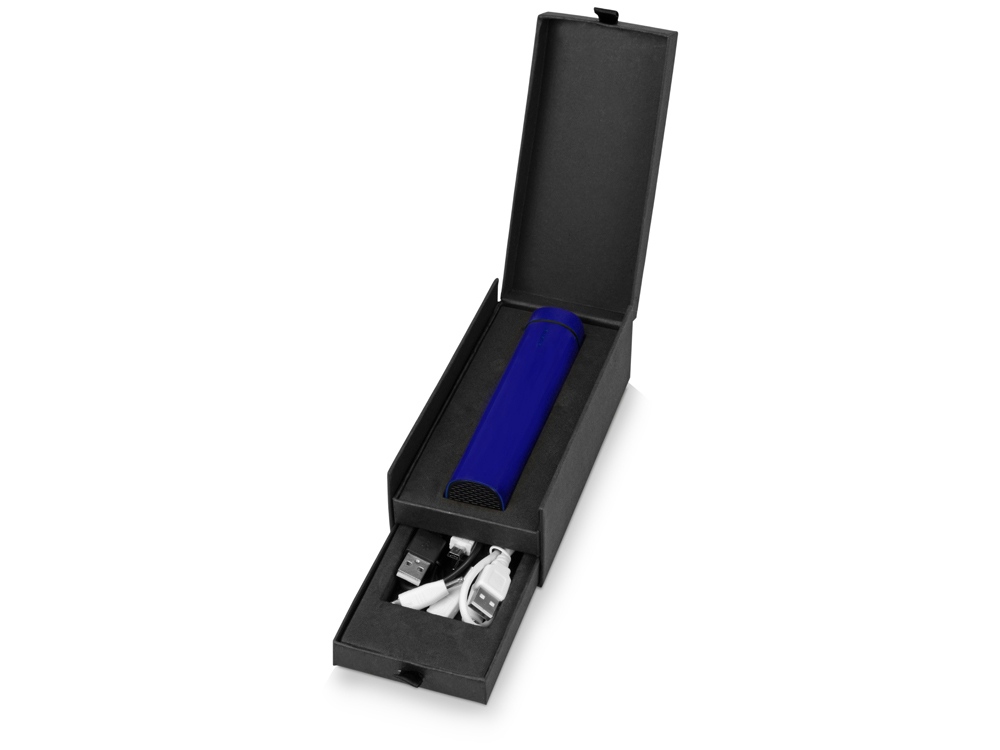 Портативное зарядное устройство Мьюзик, 5200 mAh, синий