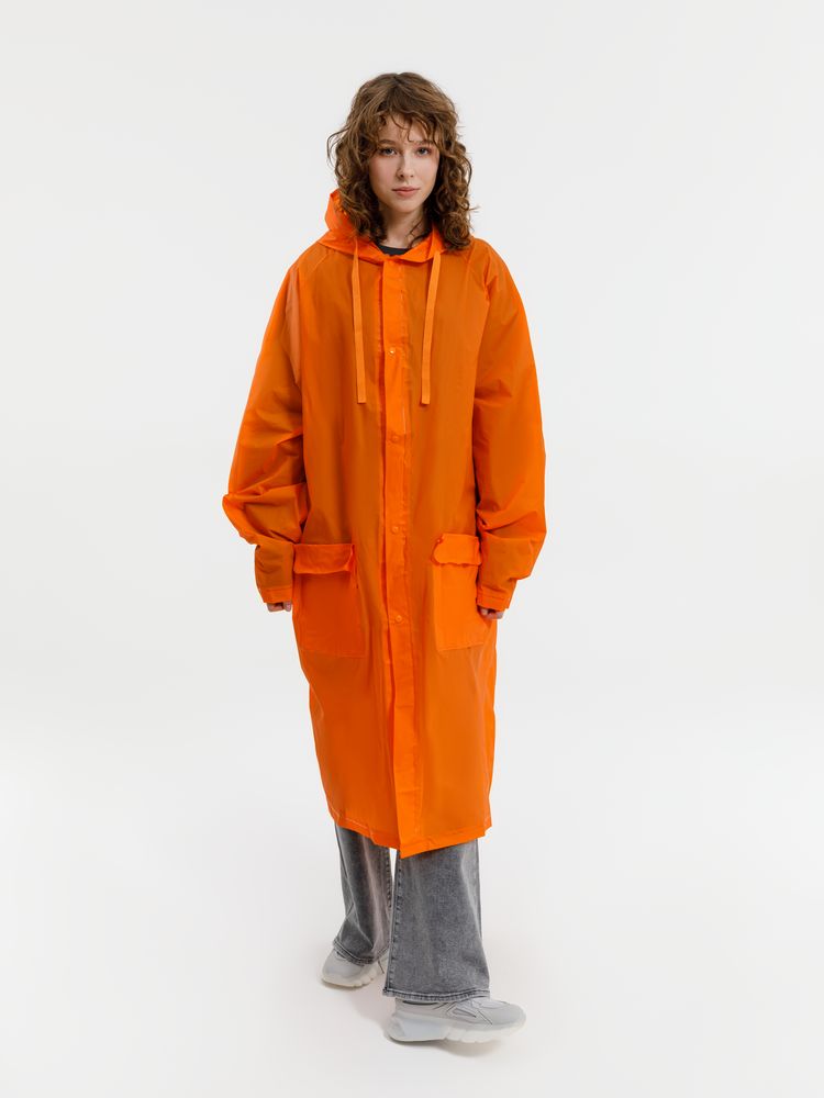 Дождевик RainDrop, оранжевый, размер 3XL/4XL