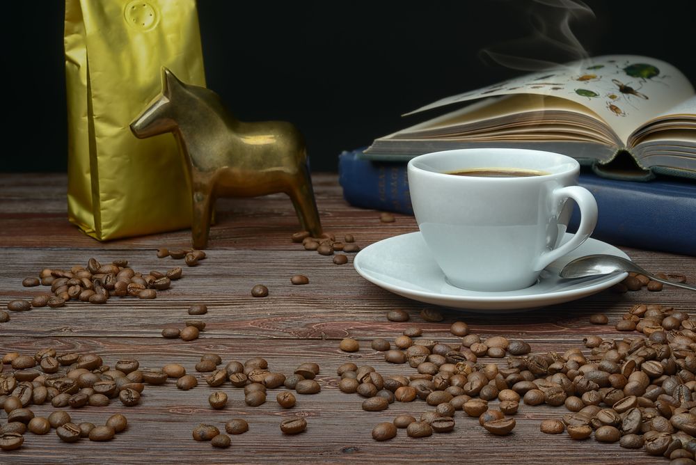 Кофе в зернах фото на сайте Print Logo.