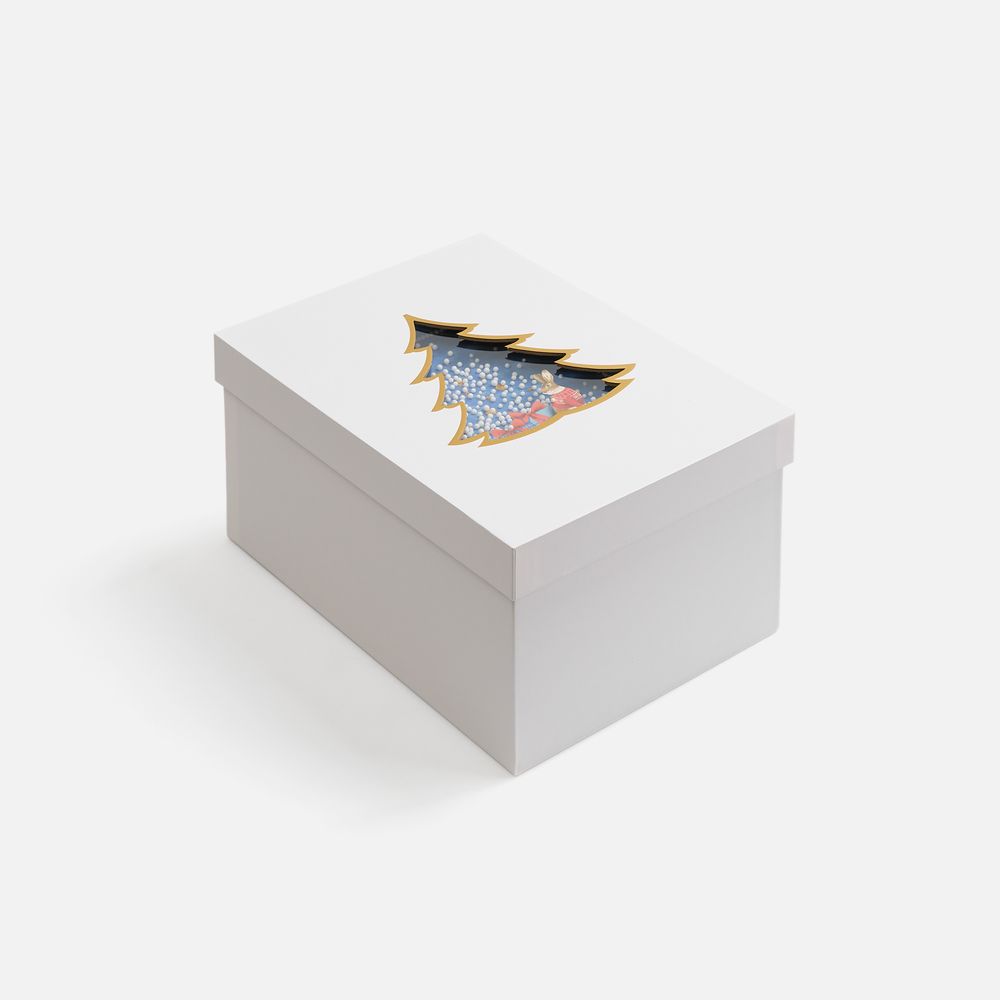 Коробка Christmas Tree с логотипом  | Print Logo