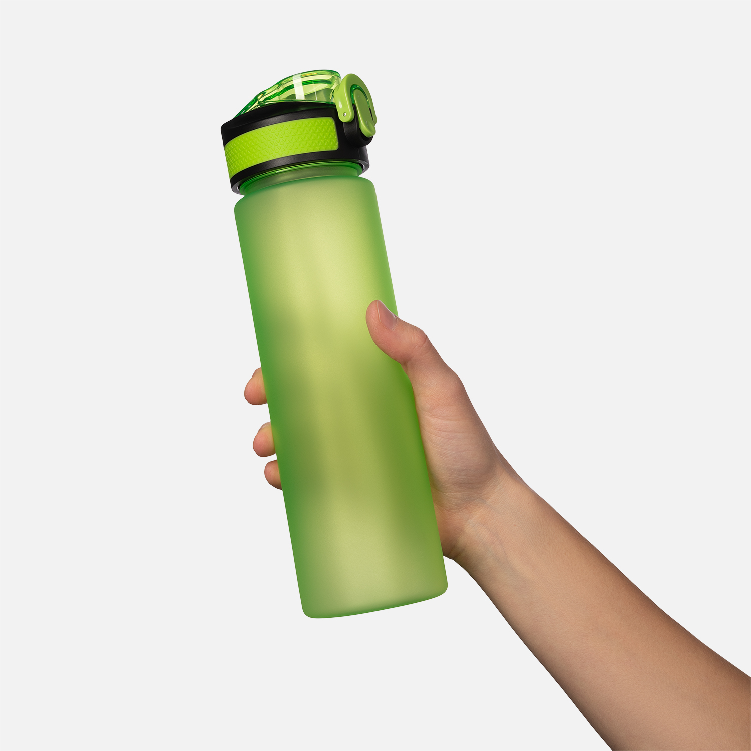 Бутылка для воды Флип, зеленая