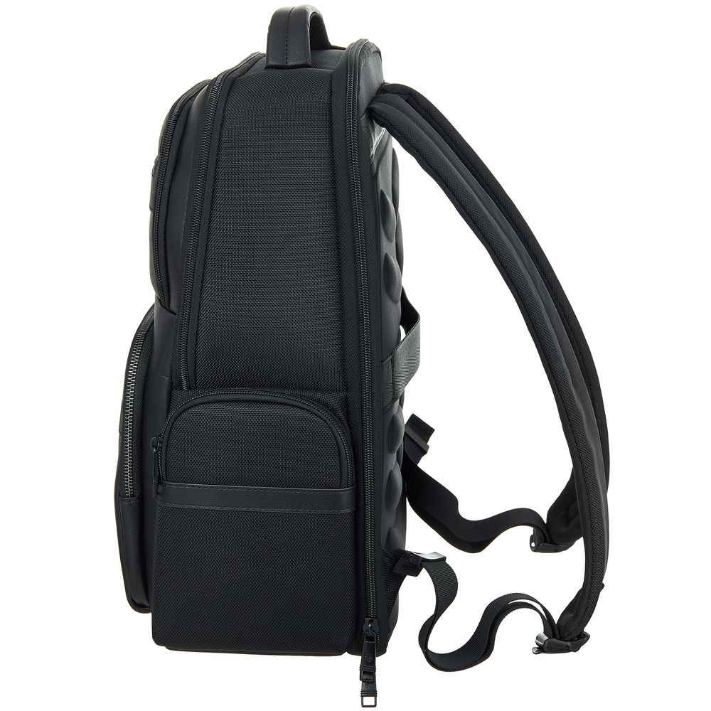 Рюкзак для ноутбука Santiago с кожаной отделкой фото на сайте Print Logo.