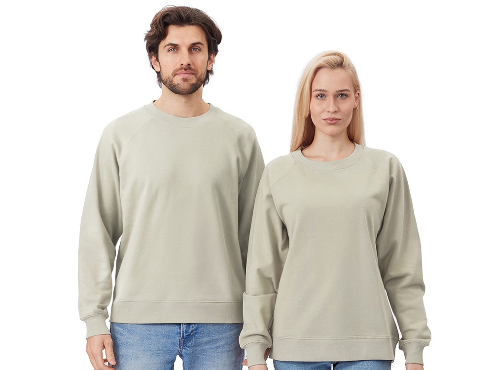 Свитшот оверсайз с рукавом реглан Belgrade, унисекс с логотипом US Basic | Print Logo