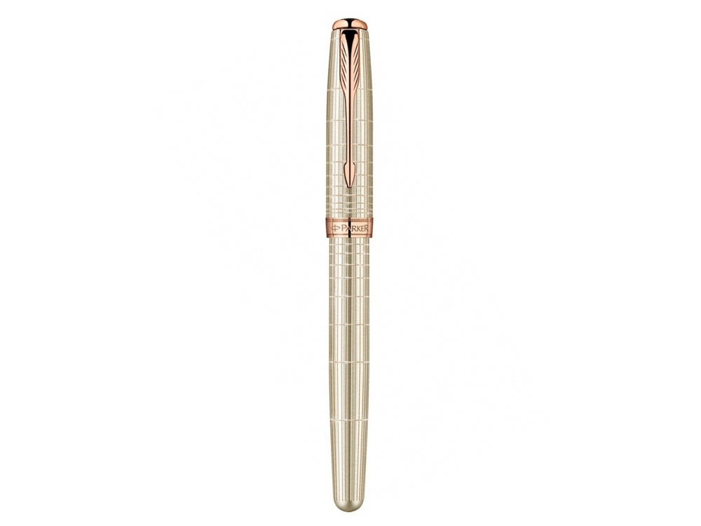 Перьевая ручка Parker Sonnet F535 VERY PREMIUM Feminine, (серебро 925 пробы) цвет: Silver PGT, перо: F
