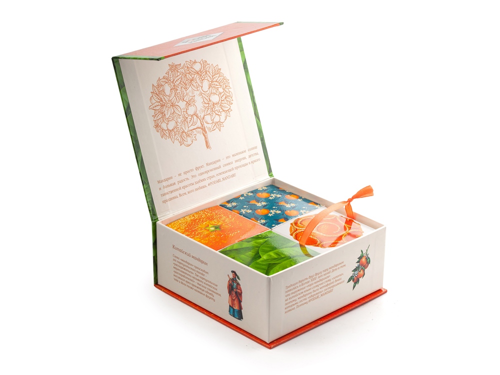 Подарочный набор с чаем и сладостями ПодариМандари (Р)