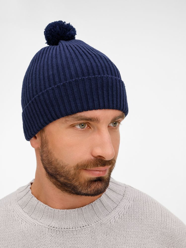 Шапка Catch Match с помпоном фото на сайте Print Logo.