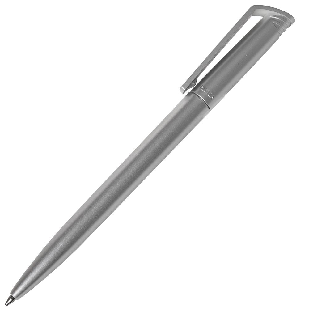 Ручка шариковая Flip Silver фото на сайте Print Logo.