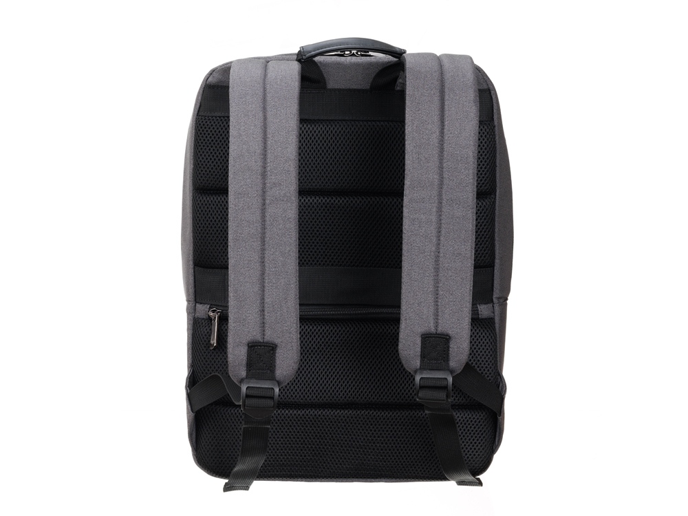 Рюкзак TORBER VECTOR с отделением для ноутбука 14,1, черный/серый, нейлон, 32 х 10 х 43 см, 13л