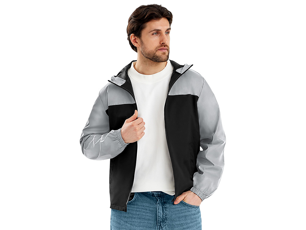 Ветровка светоотражающая Рефлектор гибрид с логотипом U Basic | Print Logo